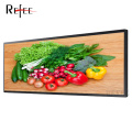 Cosmetic pop display Ultra-Wide Stretched Bar Type ultra thin lcd advertising display